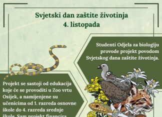 OBJAVA POVODOM SVJETSKOG DANA ZAŠTITE ŽIVOTINJA