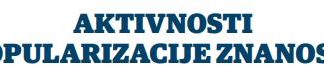 Aktivnosti popularizacije znanosti