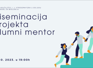 Diseminacija projekta Alumni mentor – obavijest