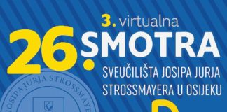 3. virtualna smotra Sveučilišta Josipa Jurja Strossmayera u Osijeku