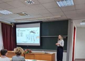 Asistentice Odjela za biologiju na znanstvenom skupu „5. Dan mladih istraživača“ (14.11.2023.)