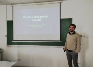 Održano predavanje „Umjetna inteligencija u ekologiji” u okviru Festivala znanosti (25.04.2024.)