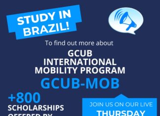 Stipendije za studij u Brazilu: virtualno predstavljanje: 20. lipnja u 15 h