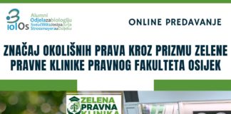 Značaj okolišnih prava kroz prizmu Zelene pravne klinike Pravnog fakulteta Osijek