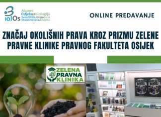 Značaj okolišnih prava kroz prizmu Zelene pravne klinike Pravnog fakulteta Osijek