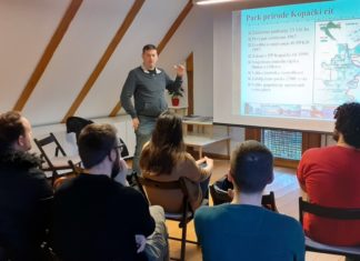 Studenti diplomskog studija Zaštita prirode i okoliša u Kopačkom ritu (20.12.2024.)