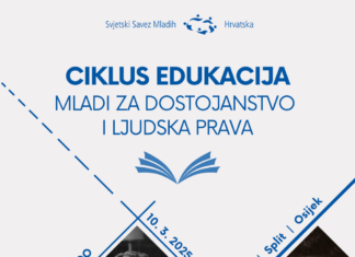 Poziv mladima: Prijavi se na edukacijski ciklus “Mladi za dostojanstvo i ljudska prava”!