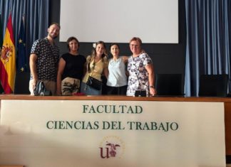 Erasmus+ experience in Spain – Elvira Glavaš, Ksenija Doboš and Lovro Mihajlović at the University of Seville