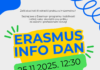 Najava: Informativno predavanje o Erasmus+ programu