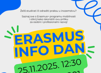 Najava: Informativno predavanje o Erasmus+ programu