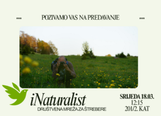 📢 Gostujuće predavanje: “iNaturalist – društvena mreža za štrebere”- POZIV