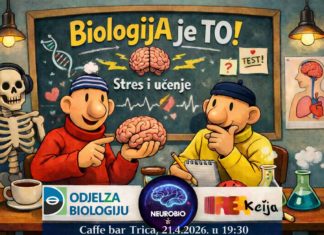 Poziv na interaktivno predavanje: Razgovor o stresu, mozgu i učenju bez granica – 21.04.2026.