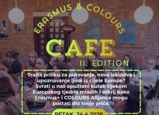 📣 Erasmus & COLOURS Cafe za studente